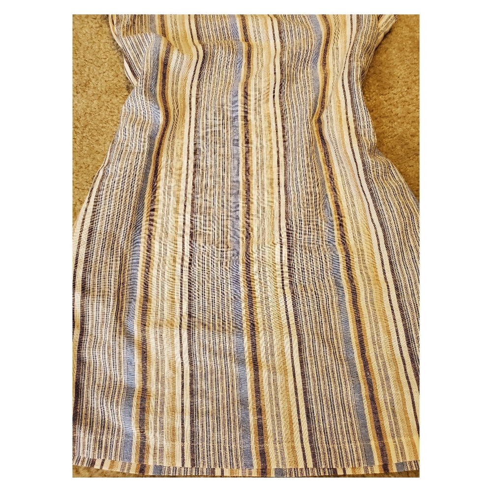 Ellison Multi Striped Ruffle Sleeve Dress - Picture 2 of 3
